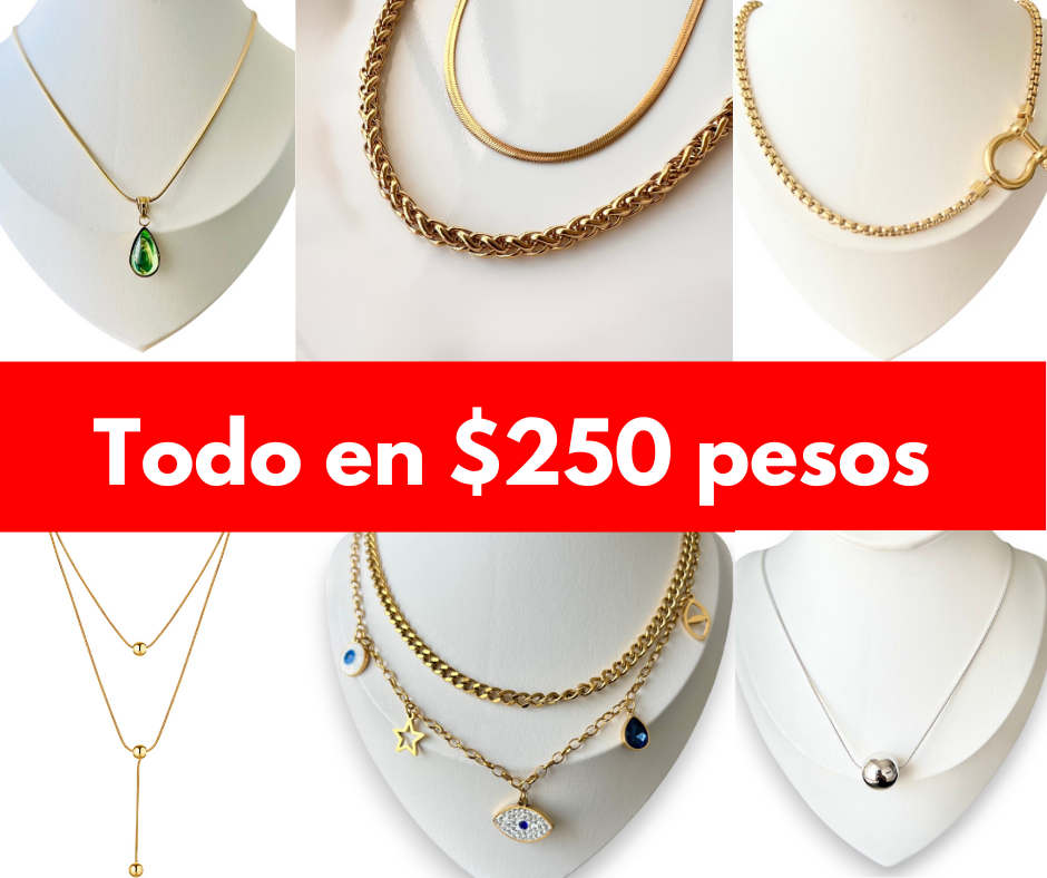 TODO POR $250 PESOS