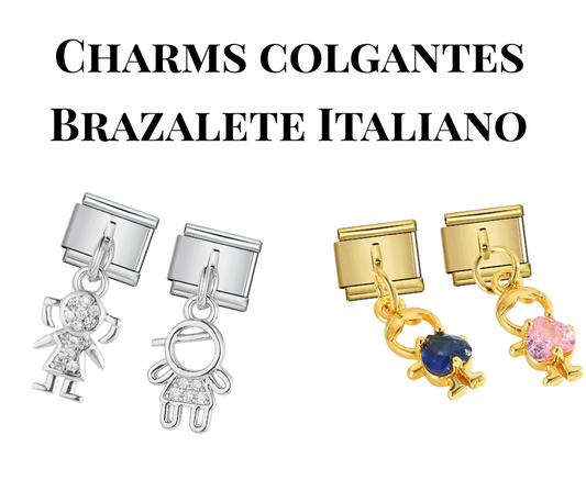 Charms Colgantes para Brazalete Italiano y Pulsera Alicia ✨