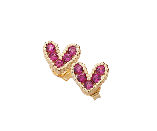 Aretes Corazón 💓